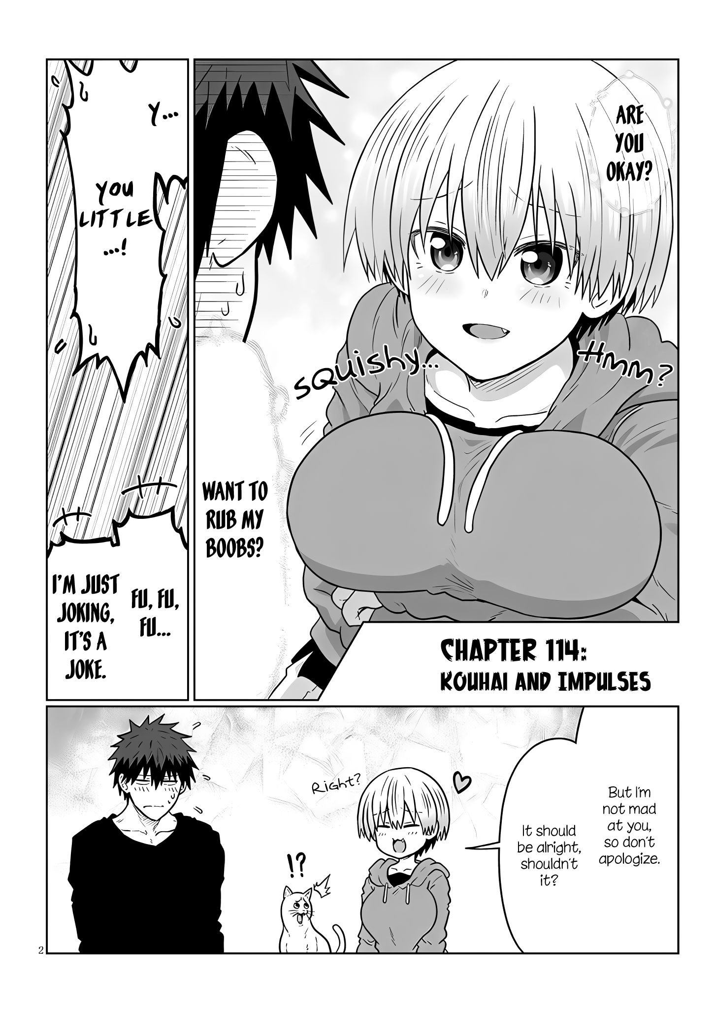 Uzaki-chan wa Asobitai! Chapter 114 2